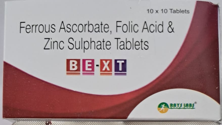 BE- XT Tab packaging