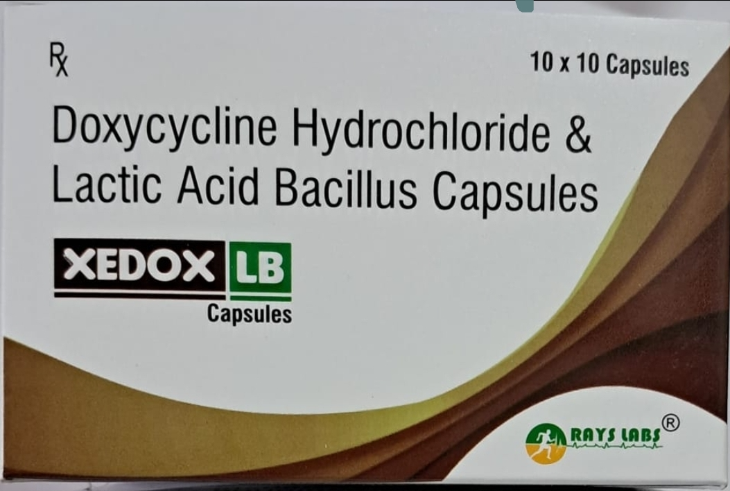 XEDOX-LB CAPS packaging