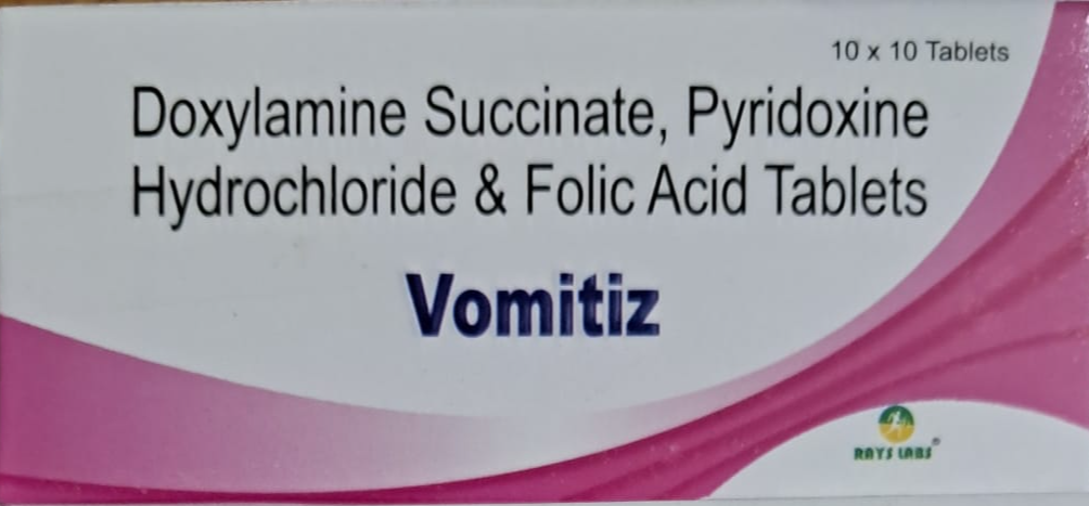VOMITIZ TAB packaging