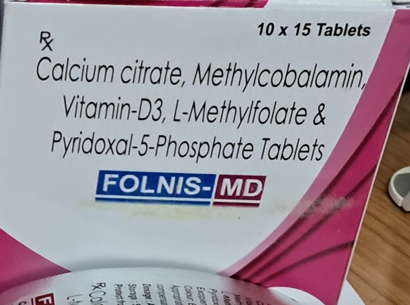 FOLNIS-MD TAB packaging